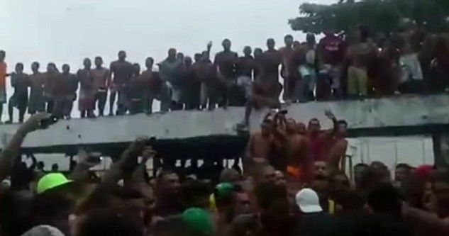 В бразилските затвори се бият като зверове (СНИМКИ/ВИДЕО)   