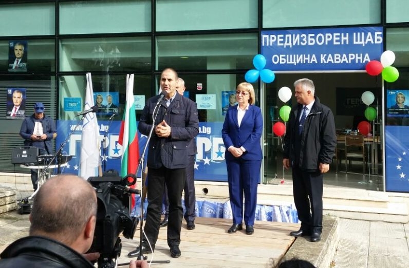 Цветанов в Каварна: Цецка Цачева ще спре политическото противопоставяне и напрежението, което генерират опонентите ни