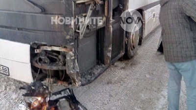 Нелепа катастрофа затвори за часове път между врачански села (СНИМКА)