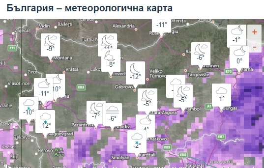Започва нова снежна и студена седмица, къде ще вали най-много (ПРОГНОЗА ПО ДНИ ДО КРАЯ НА ЯНУАРИ)