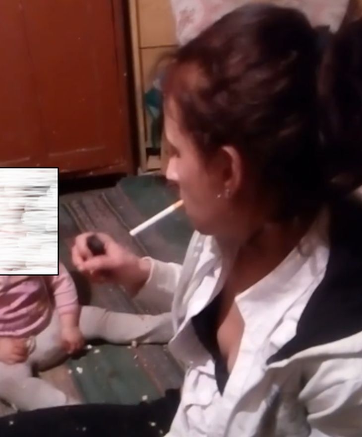 Скандално ВИДЕО и СНИМКИ (18+) с малко дете и пушеща и псуваща майка разбуниха социалните мрежи
