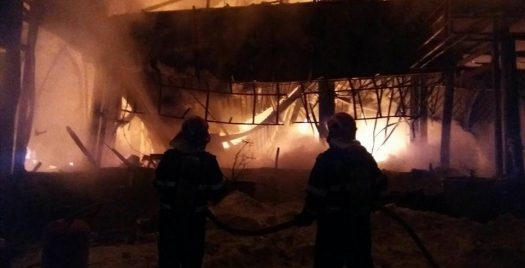 Покъртителни кадри от огнения ад в Букурещ (ВИДЕО)