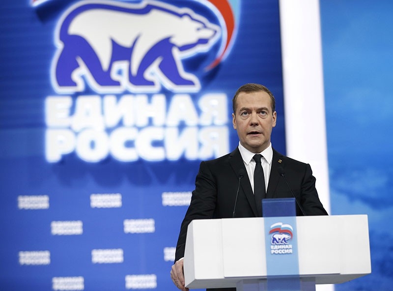 Дмитрий Медведев бе преизбран за лидер на партията "Единна Русия"