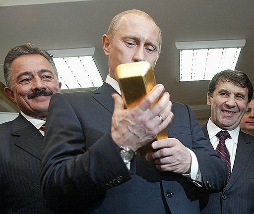 Къде крие Русия златните си запаси?
