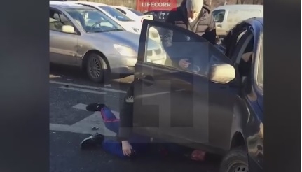 Екшън в Москва! Полицаи преследваха бандити – стреляха по тях, но... (ВИДЕО 18+)