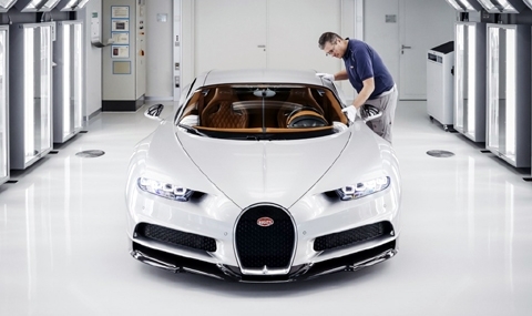 Как се прави хиперколата на хиперколите - Bugatti Chiron (ВИДЕО)
