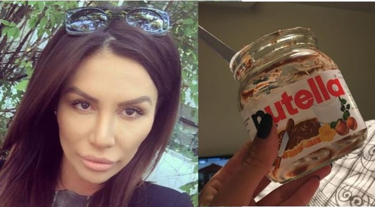 Моника лекува гаврата с шоколад! (СНИМКА)