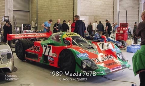 Продават легендарната Mazda 767B (ВИДЕО)