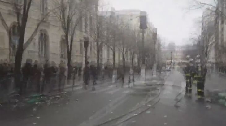 В Париж напрежението ескалира (ВИДЕО)