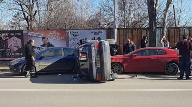 Софиянци изумени от "майсторството" на кърджалиец да направи такава катастрофа в Студентски град 