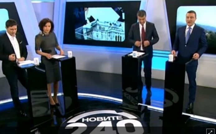 В първи предизборен дебат Горанов и Стойнев се сдърпаха за заплатите, данъците и енергетиката! 
