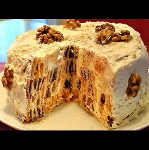 Тази вкусна торта е истинска кулинарна сензация!