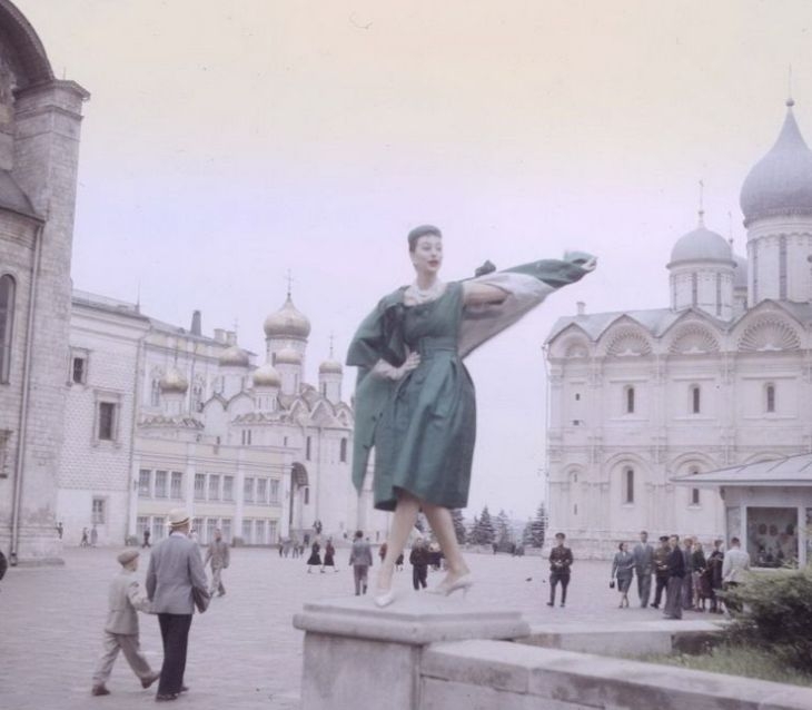 Назад във времето: Диор в Москва през 1959 г. в СНИМКИ и ВИДЕО