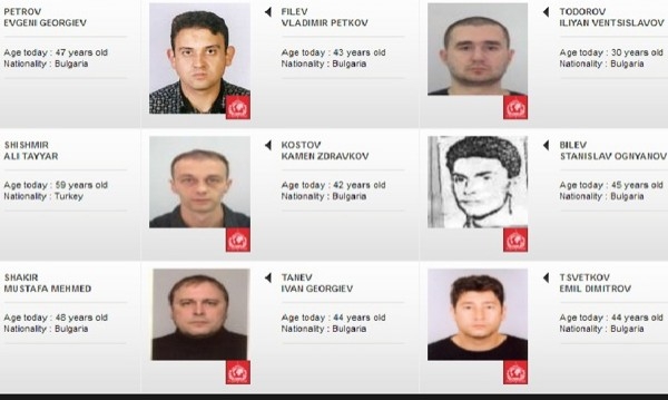 Списък: Братя Галеви, Йоско, убиецът от "Соло"... Търсим 71 бандити чрез Интерпол