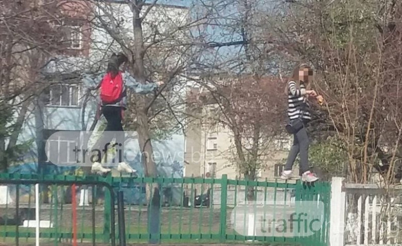 Две ученички изправиха на нокти пловдивчани с опасната си разходка (СНИМКИ)