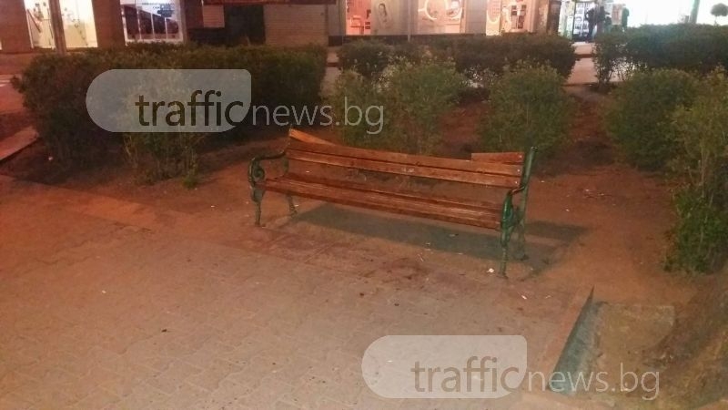 Нова простотия завладя Пловдив! Младежи трошат пейки, девойки си правят селфита (СНИМКИ/ ВИДЕО)