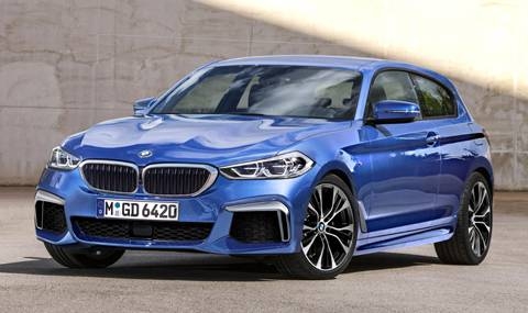 Предно предаване за най-малкото BMW (СНИМКИ)