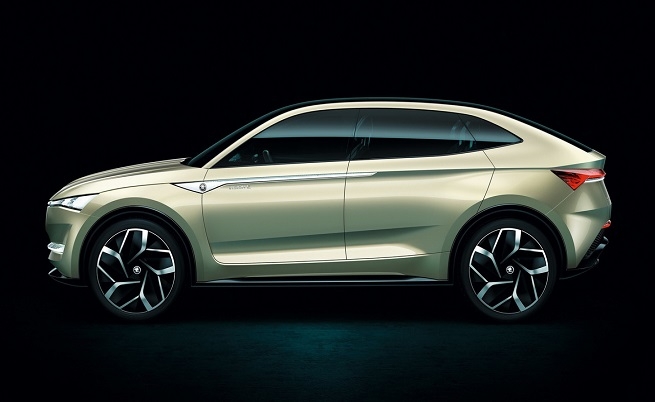Купе-кросоувър е първият автономен електрокар на Skoda