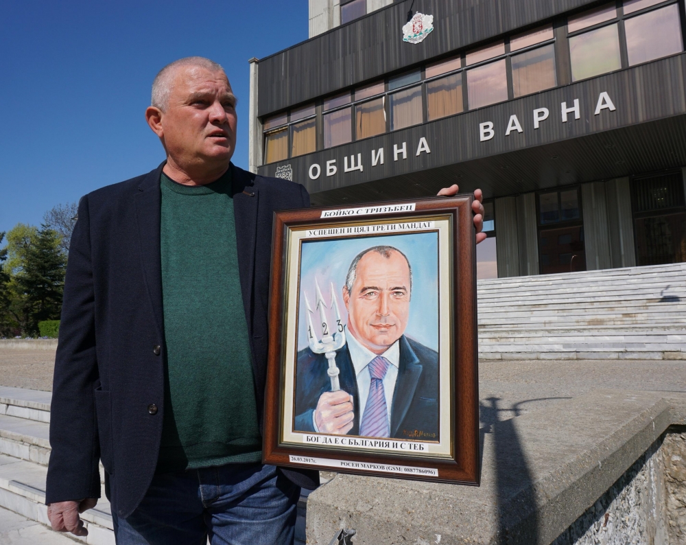 Росен Марков приготви уникален портрет за премиера (СНИМКИ)