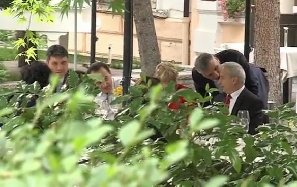 Уникално ВИДЕО от гуляя на Герджиков и министрите му!