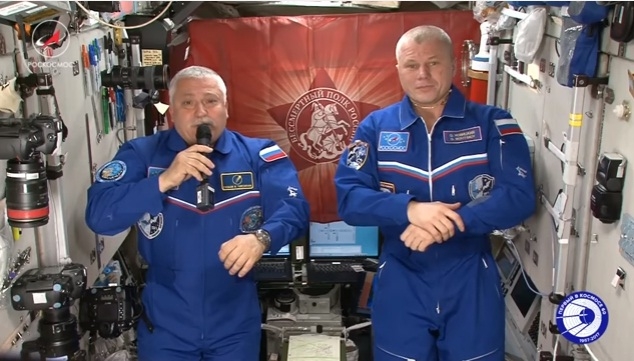 Поздрав от Космоса! Астронавти - ветерани с много силни думи за Деня на Победата (ВИДЕО)
