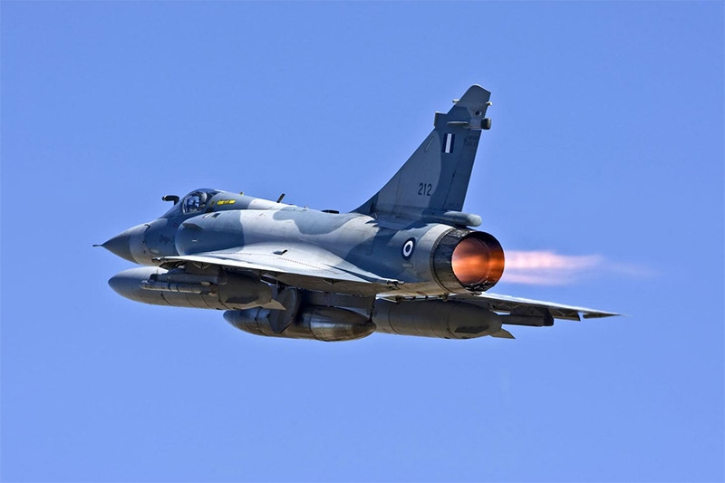 Изтребител Mirage 2000 се разби в Гърция 