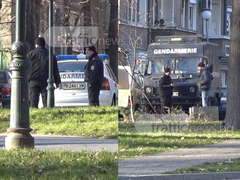 Мъж заплаши, че ще нахлуе в заложен магазин зад Джумая джамия с граната