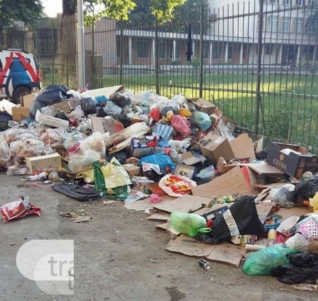 Отврат! Гнусна гледка край оградите на пловдивско училище и забавачка (СНИМКИ)