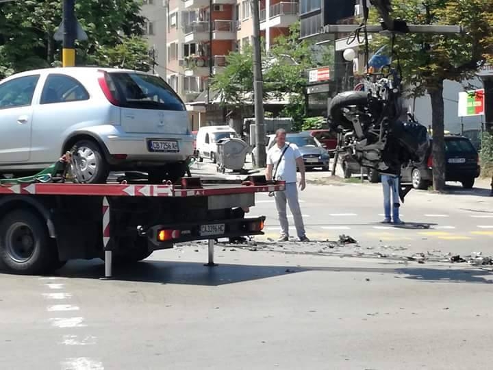 Трагедията е огромна! Мотористът, загинал на "Тодор Александров", оставя жена с малко бебе на ръце 