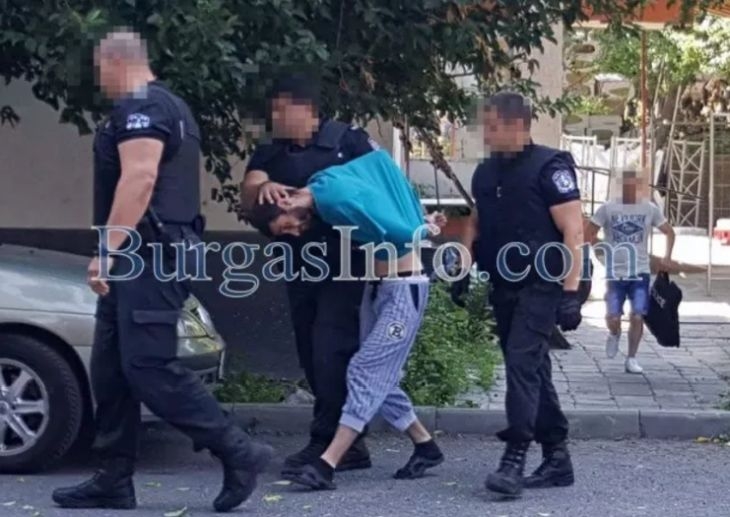 Край на заложническата драма в Бургас след 20 часа! (СНИМКИ)
