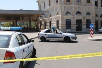 Жандармеристи блокираха централна жп гара в Пловдив