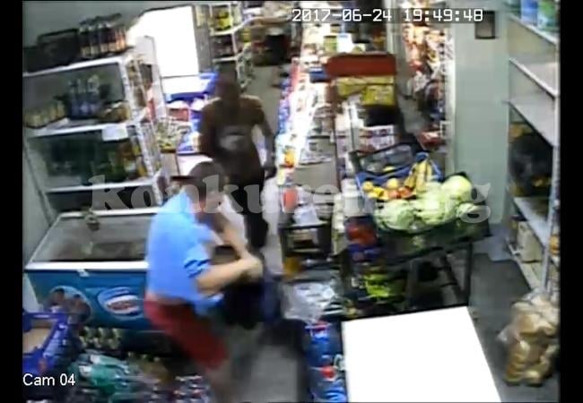 Вижте как бандитите с дебели досиета смилат на кайма младия полицай в Борован (УЖАСЯВАЩО ВИДЕО)