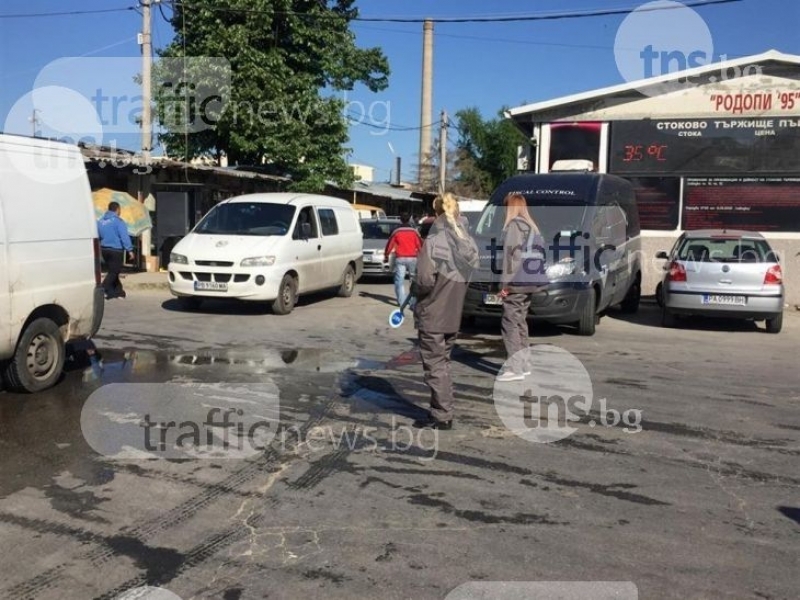 Мъж се потроши на зеленчукова борка и падна от ремарке 