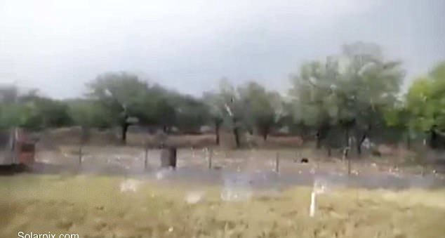 Леден ад от небето падна и в Испания! Град като малки пъпеши сее смърт и разрушения (ЗРЕЛИЩНО ВИДЕО)