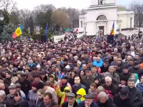 Подробности за протестите в столицата на Молдова