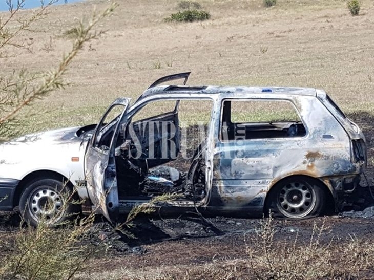 Ужасяващи СНИМКИ от взривения "Голф" в Старчево, излязоха подробности за овъгления шофьор