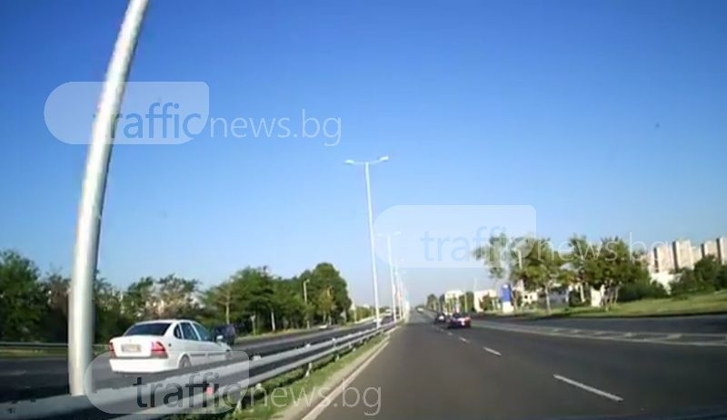 Това камикадзе втрещи всички пловдивчани (ВИДЕО)