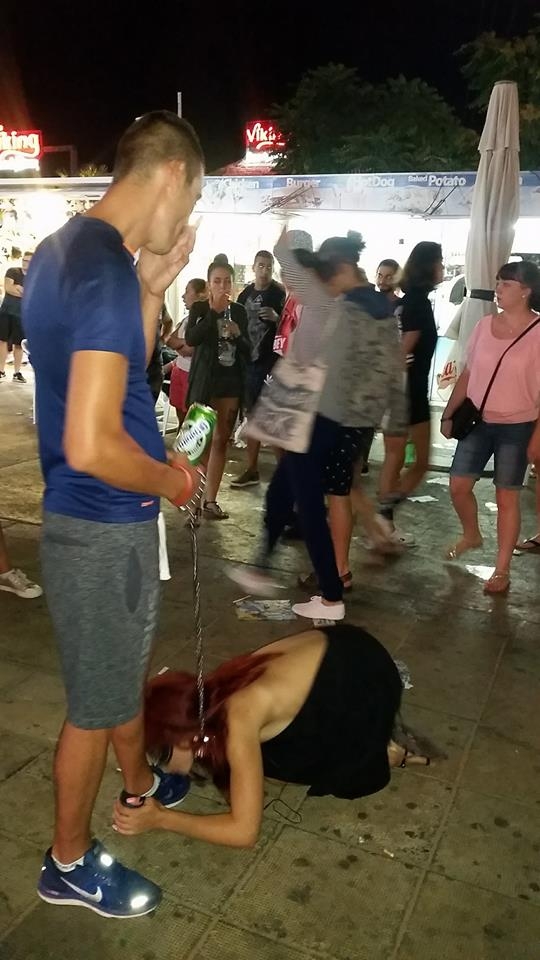 Пошло и просташко! Жената на Цецо Елвиса показа на какво падение са способни българите, когато отидат на Слънчака (СКАНДАЛНИ СНИМКИ)