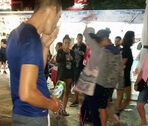Пошло и просташко! Жената на Цецо Елвиса показа на какво падение са способни българите, когато отидат на Слънчака (СКАНДАЛНИ СНИМКИ)