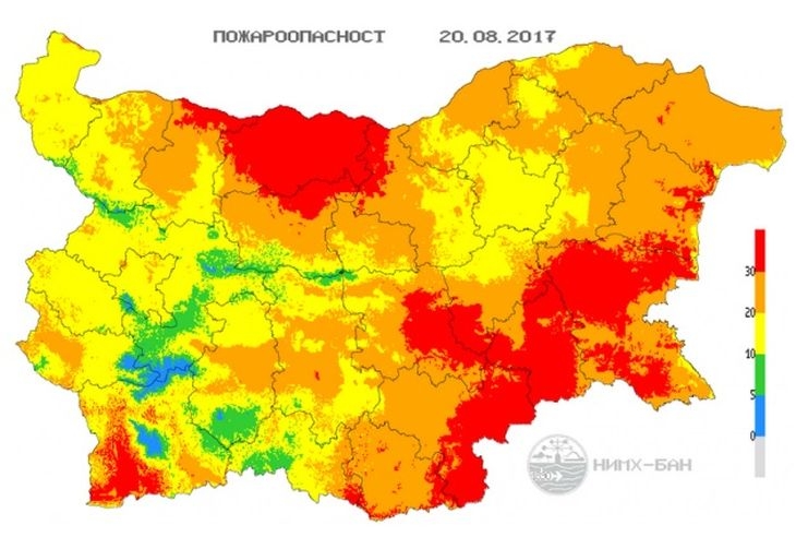 Внимание! Голяма опасност ни дебне днес из цялата страна, от НИМХ предупреждават за...