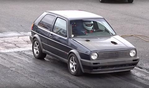 Най-бързият VW Golf в света? (ВИДЕО)