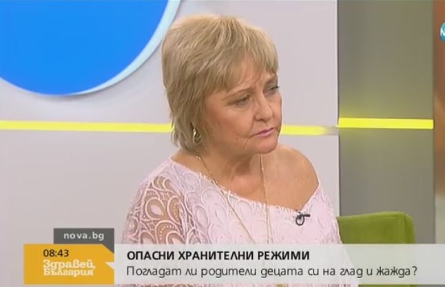 Проф. Байкова за опасната мода родители да подлагат децата си на „здравословни” глад и жажда (ВИДЕО)