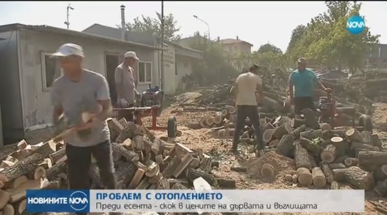 ПРЕДИ ЕСЕНТА: Скок в цените на дървата и въглищата (ВИДЕО)