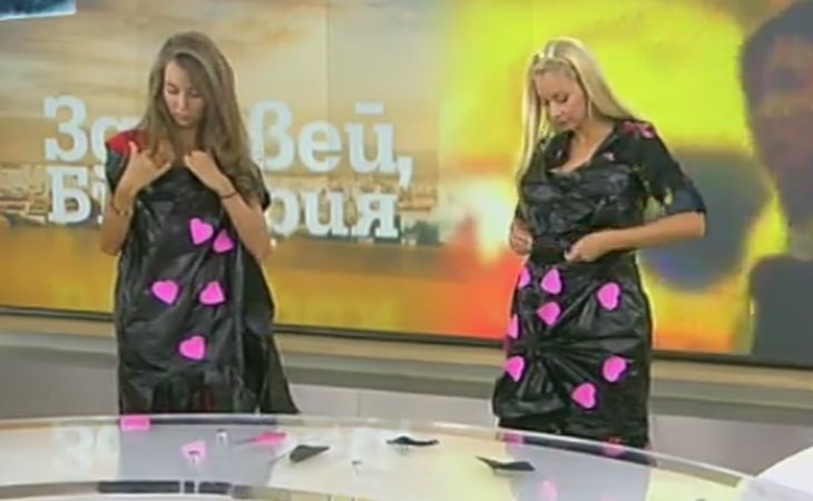 Нова мода сред звездите? Никол Станкулова и Нети навлякоха чували за боклук (СНИМКИ)