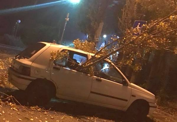 Падение! Силната буря донесе голямо нещастие на бургазлия, смелчаци в мрежата се гаврят със загубата (СНИМКИ)