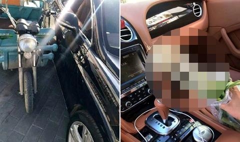 Дядо одра с дарака си луксозно Bentley и няма да повярвате какво се случи после (СНИМКИ)