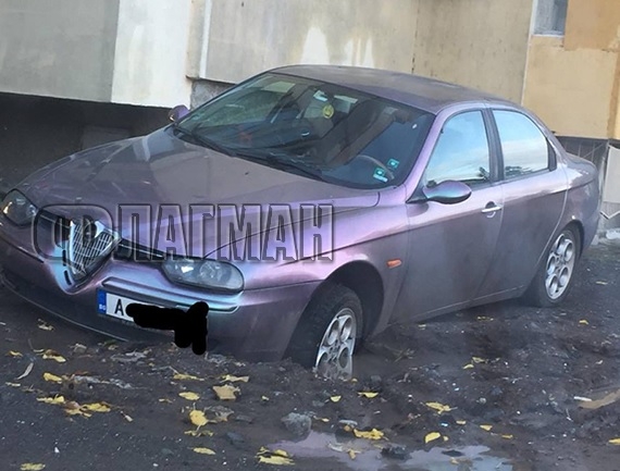Пълен шаш! Бургазлия се събуди и не повярва на очите си, когато видя какво се е случило с колата му 