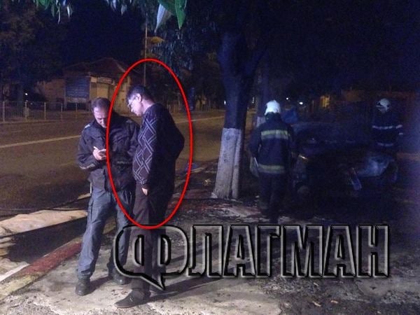 Първи думи на топадвоката от Бургас след като колата му изгоря като факла (СНИМКИ)