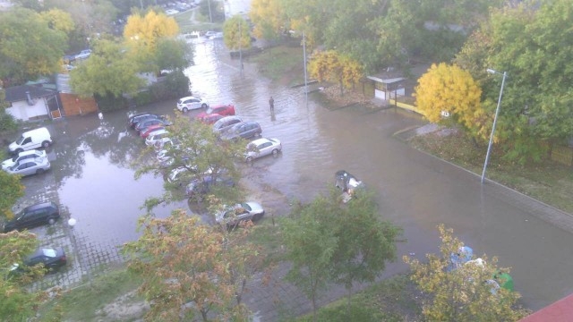 Тази заран Пловдив потъна във вода (СНИМКА)