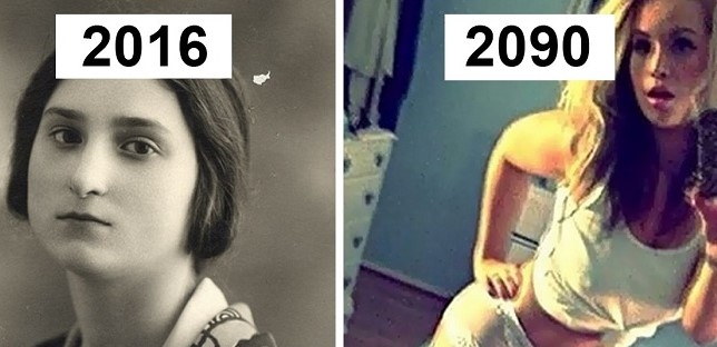 Сестри изкопаха на тавана еротични СНИМКИ на прабаба си и се оказа, че и тогава е имало какво да се види 